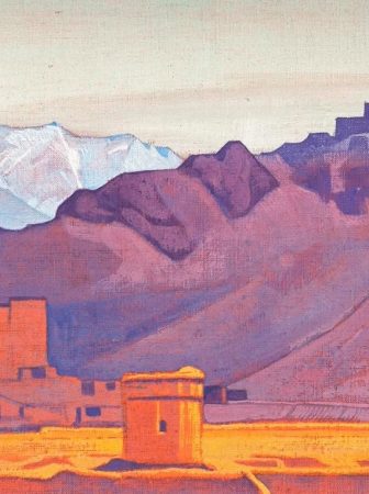 Pintura de Nicholas Roerich que ilustra el texto La Carta del Maha Chohan.